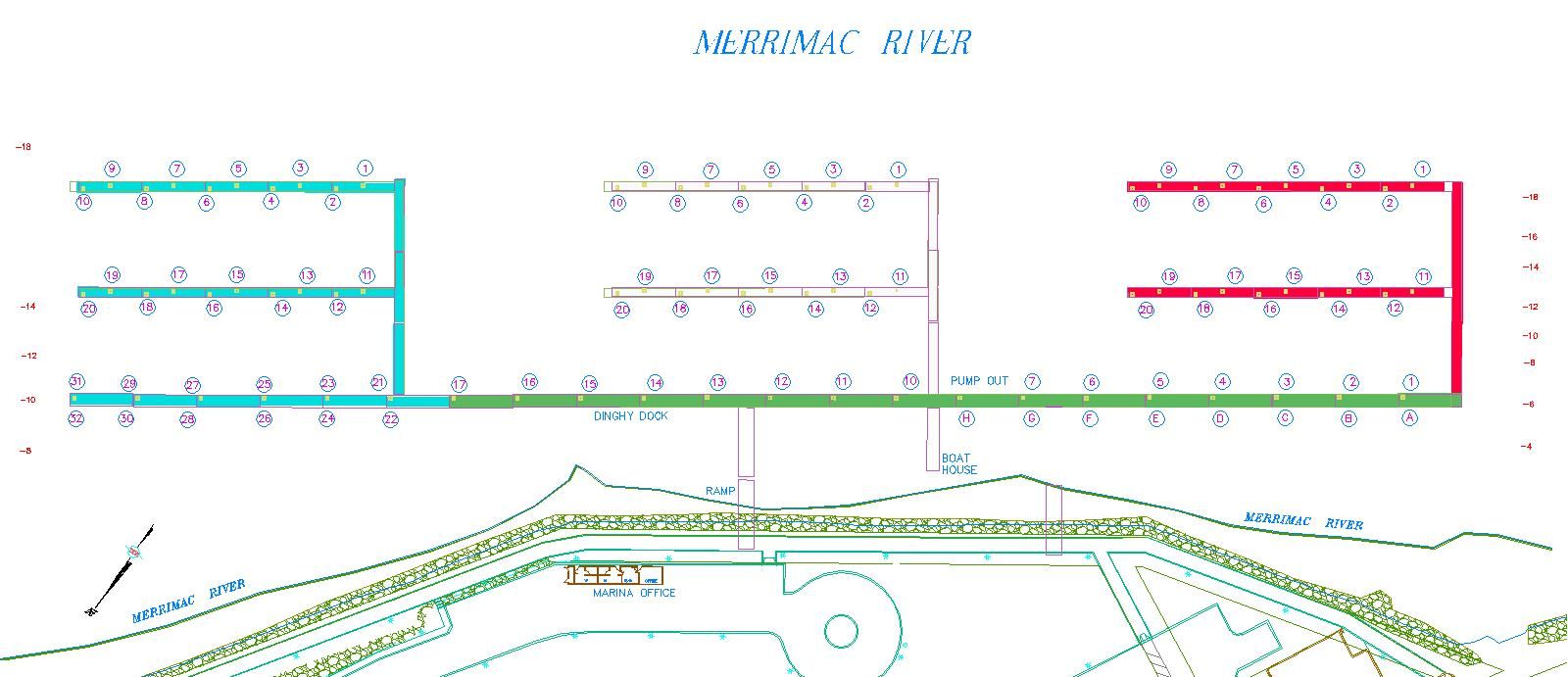 Dock Diagram